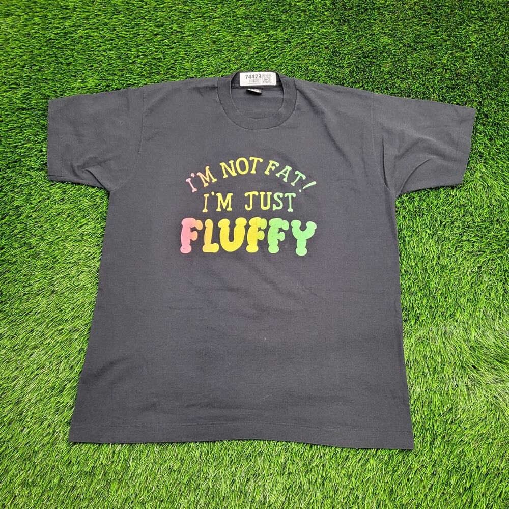 Vintage 80s Fat Chubby Shirt L/XL 22x28 USA
